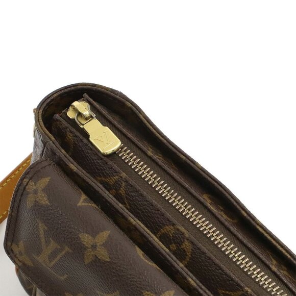 LOUIS VUITTON Brown Monogram Shoulder Bag - Picture 7 of 9
